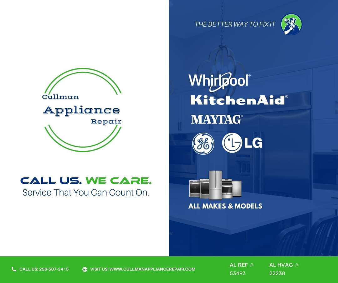 Cullman Appliance Repair LLC Appliance Repair Cullman, AL